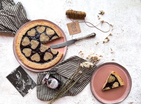herz-linzertorte